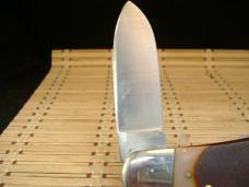 SCHRADE OLD TIMER 51OT BIG TIMER "FAT BOY" VIN. 1978/1981 UNUSED U.S.A. MADE LOCKBACK KNIFE & SHEATH