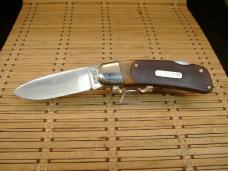 SCHRADE OLD TIMER 51OT BIG TIMER "FAT BOY" VIN. 1978/1981 UNUSED U.S.A. MADE LOCKBACK KNIFE & SHEATH
