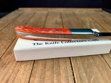 Cattaraugus Cutlery By A.G. Russell Mediterranean Barlow Brown Jigged Bone Side Lock Seki Japan