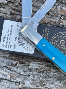 CASE XX ** SFO 2024 SMOOTH BONE CARIBBEAN BLUE DIAMOND SHIELD XX RAZOR