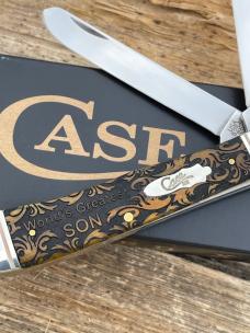 CASE XX ** SFO 2024 ANTIQUE BONE "WORLD'S GREATEST SON" TRAPPER 