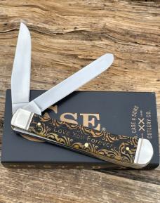 CASE XX ** SFO 2024 ANTIQUE BONE "WORLD'S GREATEST SON" TRAPPER 