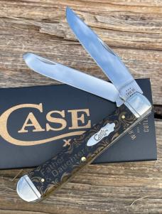 CASE XX ** SFO 2024 ANTIQUE BONE FATHER/DAUGHTER TRAPPER 