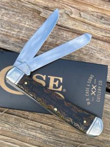 CASE XX ** SFO 2024 ANTIQUE BONE FATHER/DAUGHTER TRAPPER 