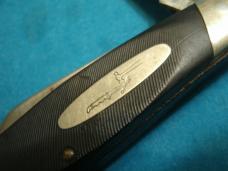 VINTAGE BUCK 307 USA STOCKMAN FOLDING POCKET PEN JACK WHITTLING KNIFE KNIVES OLD