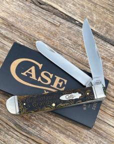 CASE XX ** SFO 2024 ANTIQUE BONE GRANDFATHER/GRANDSON TRAPPER 