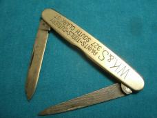 VINTAGE NORVELL SHAPLEIGH DE WKS TOOLS PAINT GERMANY FOLDING PEN JACK POCKET KNIFE KNIVES OLD USA