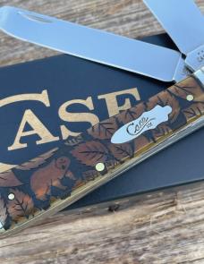 CASE XX ** SFO 2024 ANTIQUE BONE WLDLIFE SERIES BEAR TRAPPER 