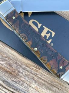 CASE XX ** SFO 2024 ANTIQUE BONE WLDLIFE SERIES BEAR TRAPPER 