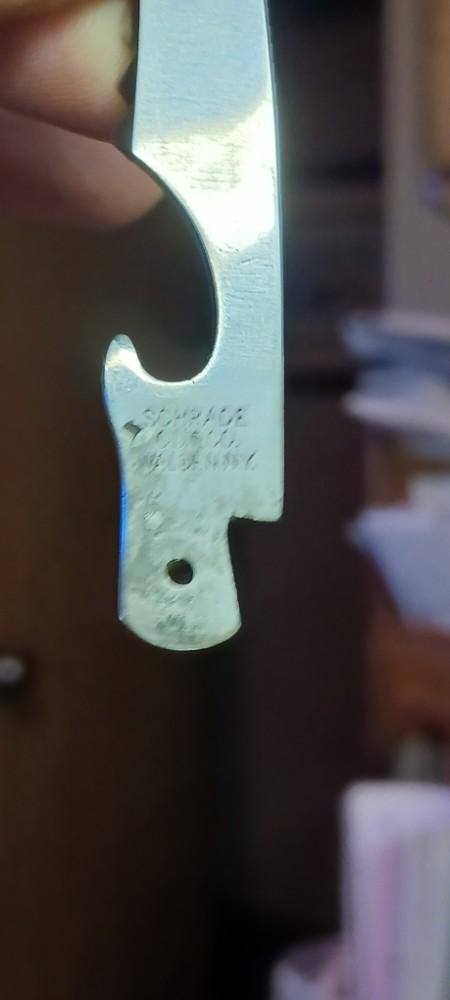 Schrade Cut co . Fisherman Blade .