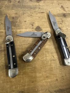 3 Damascus lilliputs  67 layer suminagashi 