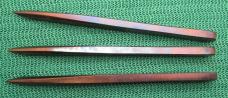 Set of 3 MR. BIG Throwing Knives from Crescent Knife Works. (9 X 5/16