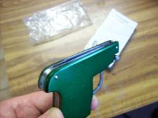 A.G.A. Campolin Rare Italian Gun Knife in Green Circa 2019 UNUSED W/Box