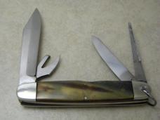PAL Brand Germany 1924-1939 Horn Large Utility/Scout Knife