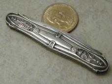 Vintage Sterling Silver Two Blade Fruit Knife