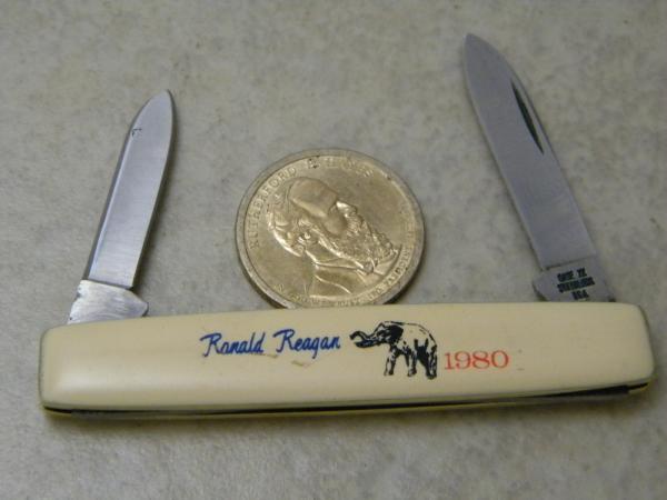 Case XX USA 278 "1980 Ronald Reagan" Pen Knife c.1979 Case XX USA 278 "1980 Ronald Reagan" Pen Knife c.1979