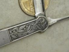 Vintage Sterling Silver Two Blade Fruit Knife*