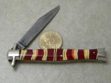 Vintage Remington R645 Candy Stripe Switchblade Knife 