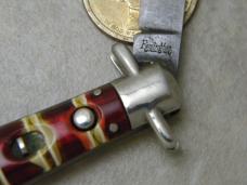 Vintage Remington R645 Candy Stripe Switchblade Knife 