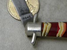 Vintage Remington R645 Candy Stripe Switchblade Knife 