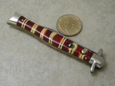 Vintage Remington R645 Candy Stripe Switchblade Knife 