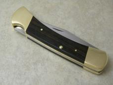 Buck USA 2nd Version Wood Lockback Knife c. 1968-70