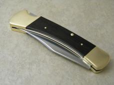 Buck USA 2nd Version Wood Lockback Knife c. 1968-70