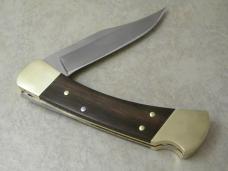 Buck USA 110 Wood Lockback Knife c. 1980-81
