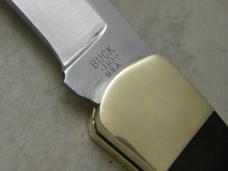 Buck USA 110 Wood Lockback Knife c. 1980-81