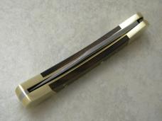 Buck USA 110 Wood Lockback Knife c. 1980-81