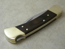 Buck USA 110 Wood Lockback Knife c. 1980-81