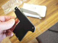 A.G.A. Campolin Rare Italian Gun Knife Black Ebonywood Circa 2019 UNUSED W/Box