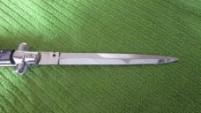 13" Italian Brazilian horn dagger blade.