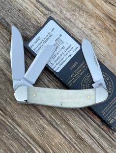 CASE XX ** 2024 SHOT SHOW SPECIAL FLAG EMBELLISHED SMOOTH NATURAL BONE SOWBELLY 