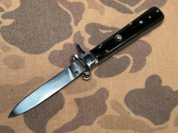 VTG Maserin & De Nardo Shellpuller 1960s RARE Horn scales EXC Condition HTF pattern 