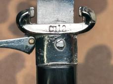 VTG Maserin & De Nardo Shellpuller 1960s RARE Horn scales EXC Condition HTF pattern 