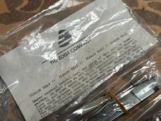 Vtg EdgeCo 9” Italian Stiletto Switchblade kit Brass/Wood RARE MINT NOS sealed unassembled original 