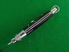 c. 1960's-70's RIZZUTO ESTILETO MILANO Swing Guard Switchblade NICE ! 