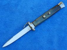 Vintage Italian Trap door OTF Automatic switchblade Brazilian horn *First Model*