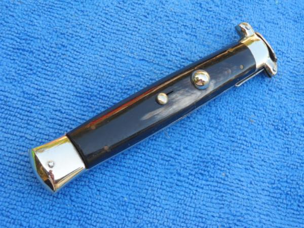 1960's Vintage Italian OTF Automatic switchblade knife Brazilian horn (inox Depose) stamped