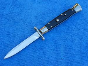 New 9" Swinguard Blackhorn handles Bayonet blade stainless liners