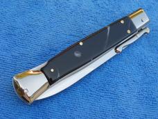 New 9" Swinguard Blackhorn handles Bayonet blade stainless liners