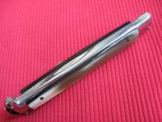 Vintage Italian Horn Trap Door OTF Switchblade Knife - Mint