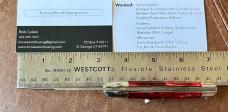 Vintage Tourist Switchblade Stiletto Knife From Italy, Used