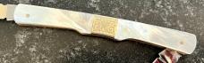 Beautiful Graham Clayton Digby's Kelham Island Mother Of Pearl 2 Blade Knife, Sheffield England