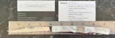 Beautiful Graham Clayton Digby's Kelham Island Mother Of Pearl 2 Blade Knife, Sheffield England