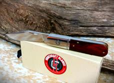 New! RoseCraft Blades Otter Creek Barlow Yellow Sandalwood RCT020 D2 Clip Point