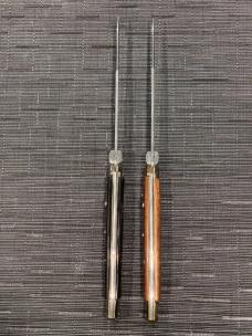Two Vintage INOX Swivel Bolster 13’s