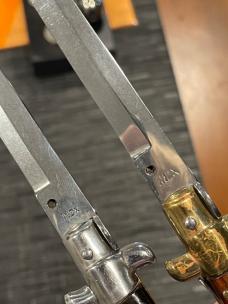 Two Vintage INOX Swivel Bolster 13’s