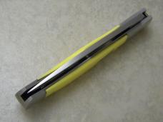 A.G. Russell Yellow Lockback Knife 